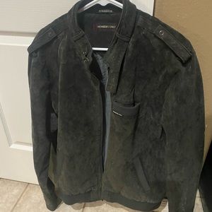Members only jacket XL pleather